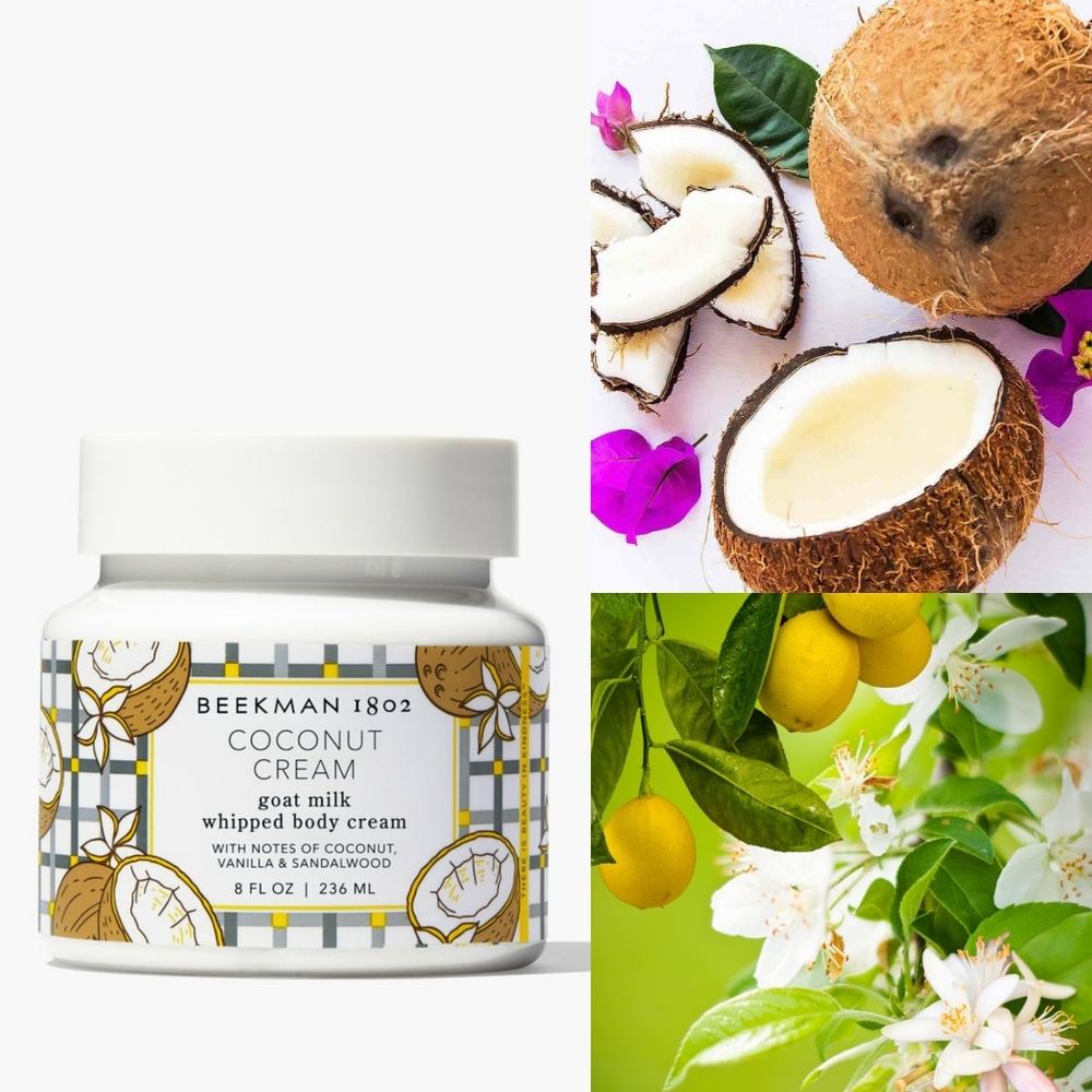 🥥Skin Need🥥BN SEALED Beekman 1802 8.0 OZ COCONUT CREAM Body Cream!$39Retail!